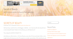 Desktop Screenshot of beauty-secret.net